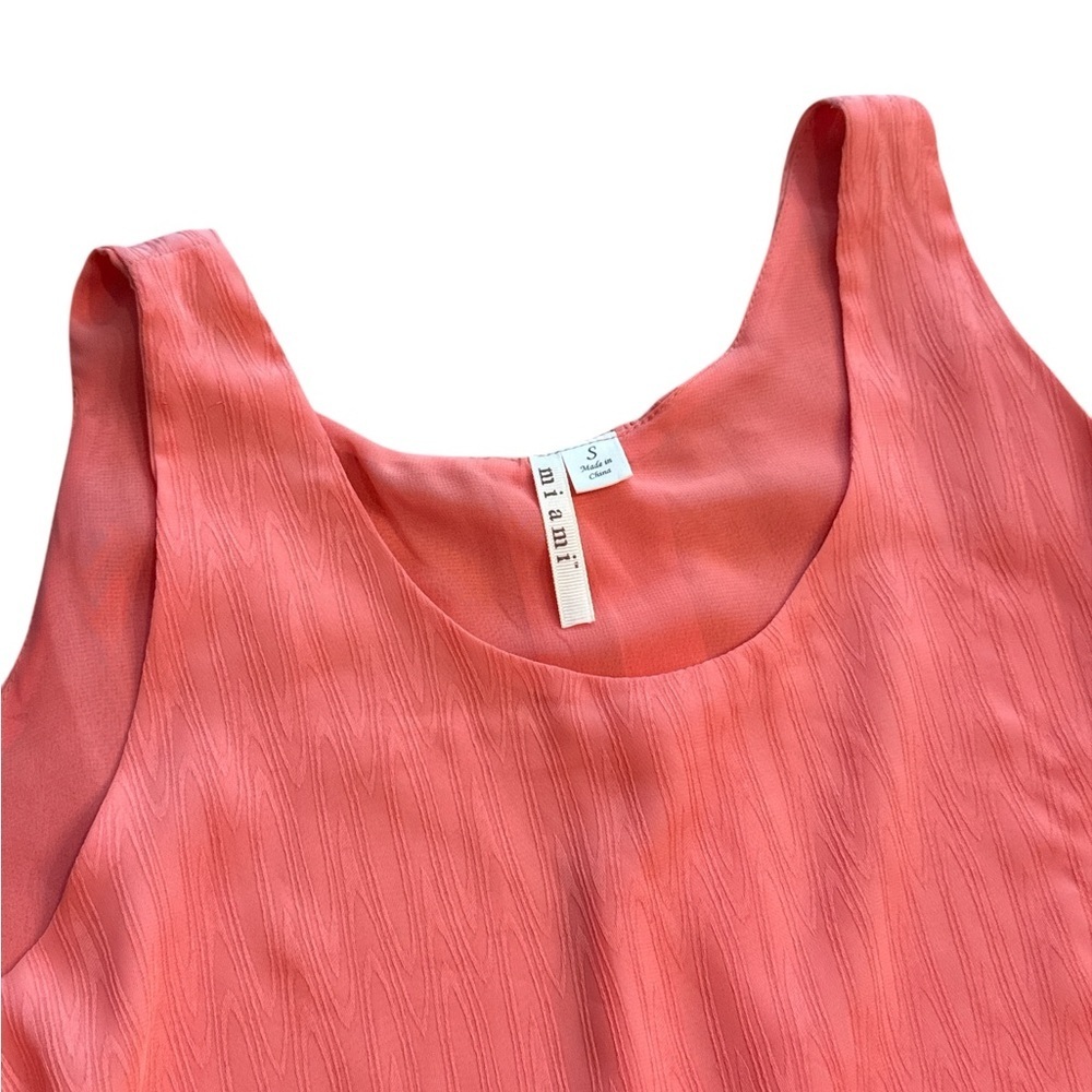Miami Coral Tank Top - Picture 4 of 4
